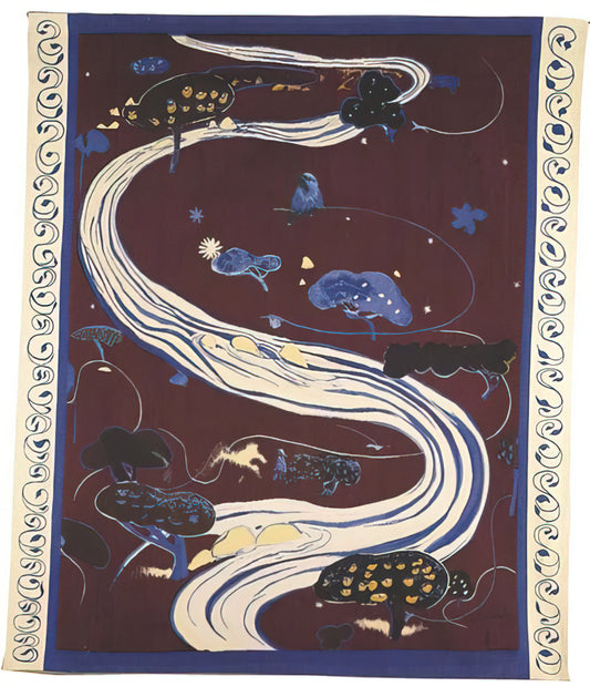 Brett Whiteley and Vincent van Gogh: A Study in Artistic Kinship and Expressionist Legacy - The River - figurative by Brett Whiteley