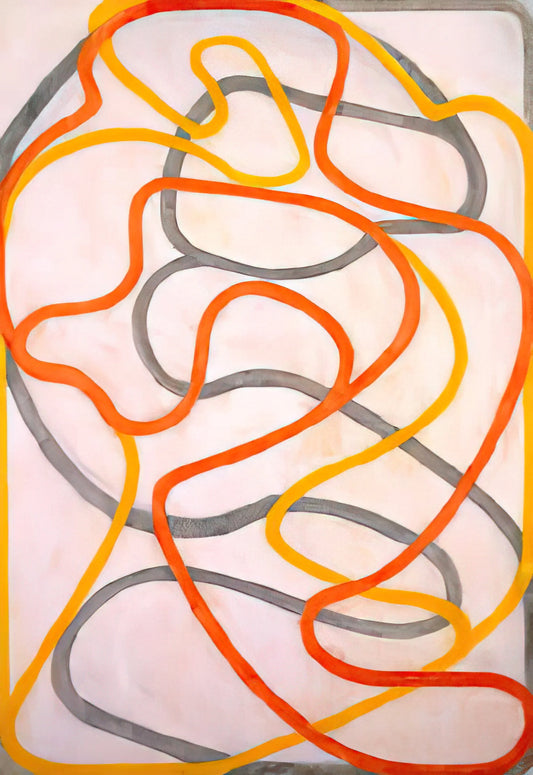 Brice Marden Art: The Meditative Minimalism of a Modern Master - Attendant 5 - 1999 by Brice Marden