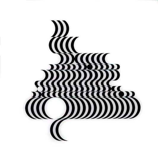 Bridget Riley 1931: The Visionary Pioneer of Op Art and Optical Illusion - FRAGMENT 2 1965 by Bridget Riley
