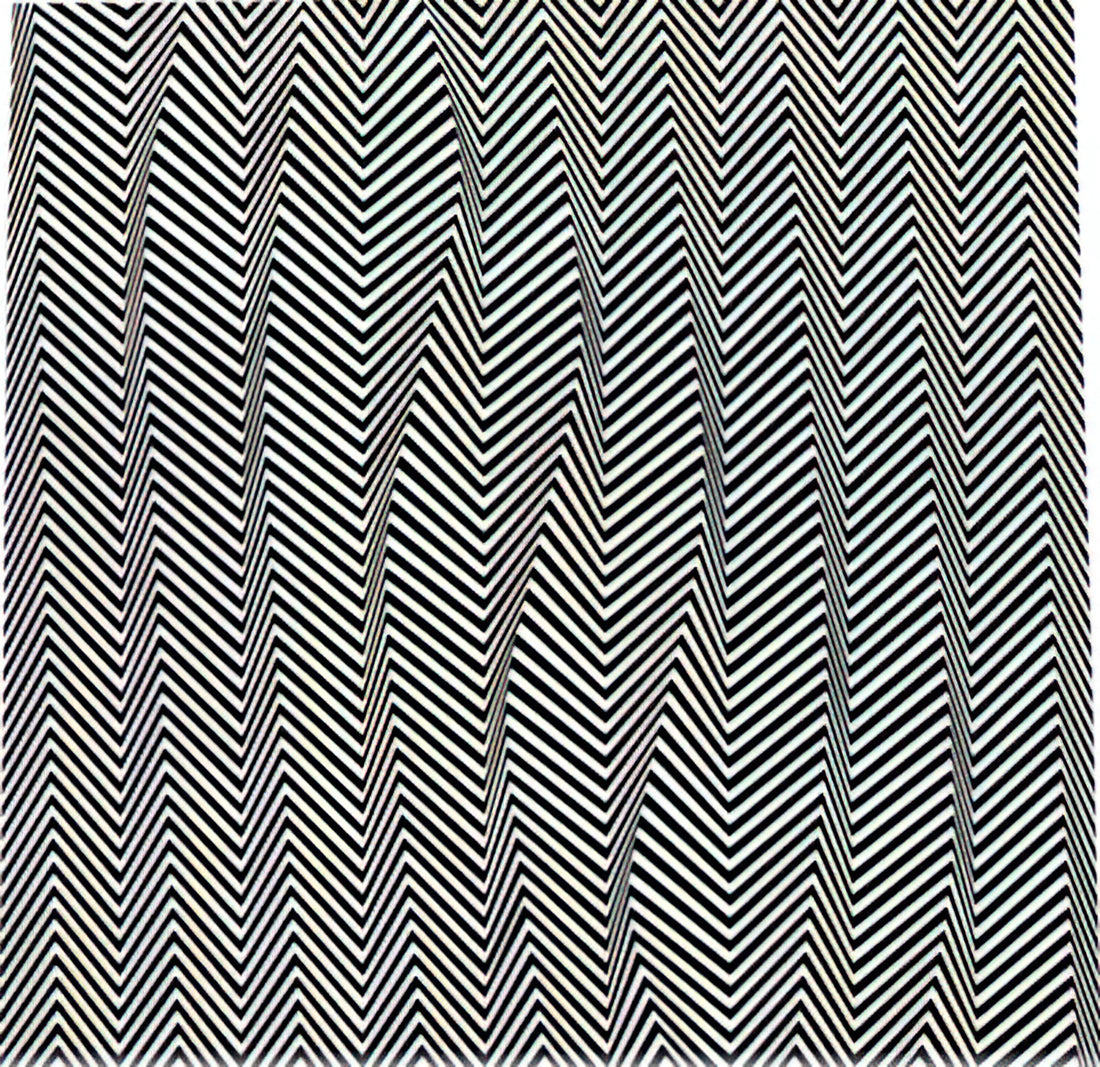 Bridget Riley Drawings from the Artist's Studio: A Curator's Guide to Her Process and Prints - DESCENDING 1966 by Bridget Riley