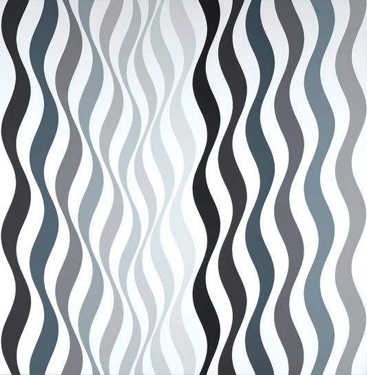 Bridget Riley Images: A Definitive Guide to the Op Art Pioneer's Visionary Works - ARREST 2 1965 by Bridget Riley
