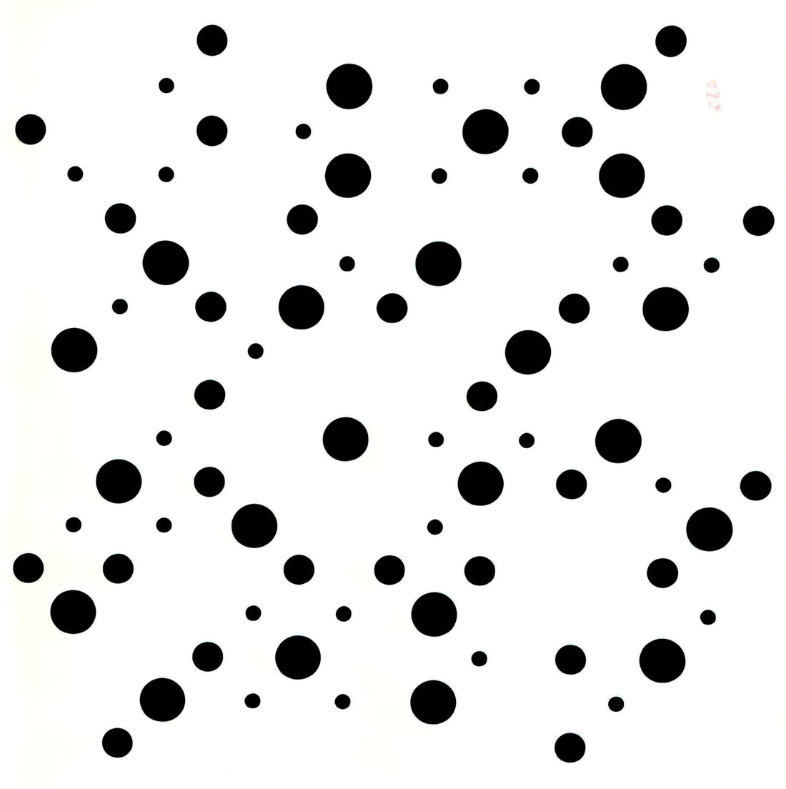 Bridget Riley at Tate Modern: A Journey Through Op Art's Pioneering Vision - WHITE DISKS 1 by Bridget Riley
