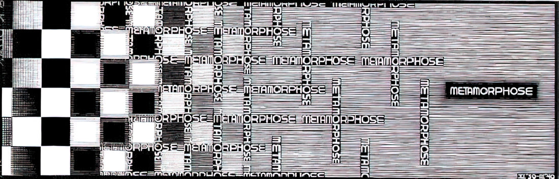 Bruno Ernst Escher: The Mathematical Mind Behind the Artistic Vision - METAMORPHOSIS II EXCERPT 7 by MC Escher