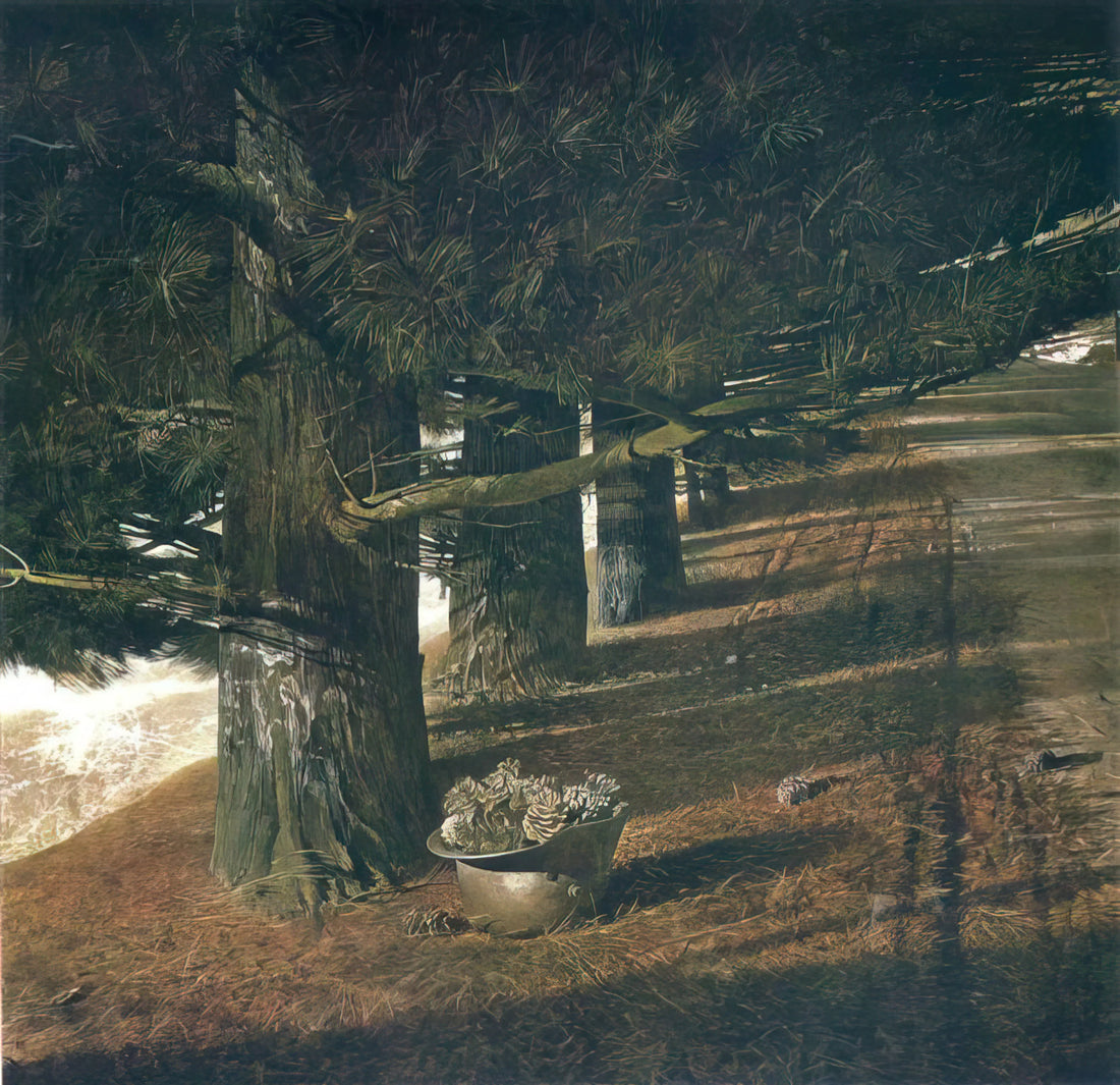 Buy Andrew Wyeth Prints: A Collector's Guide to His Iconic Works - PINE BARON by Andrew Wyeth