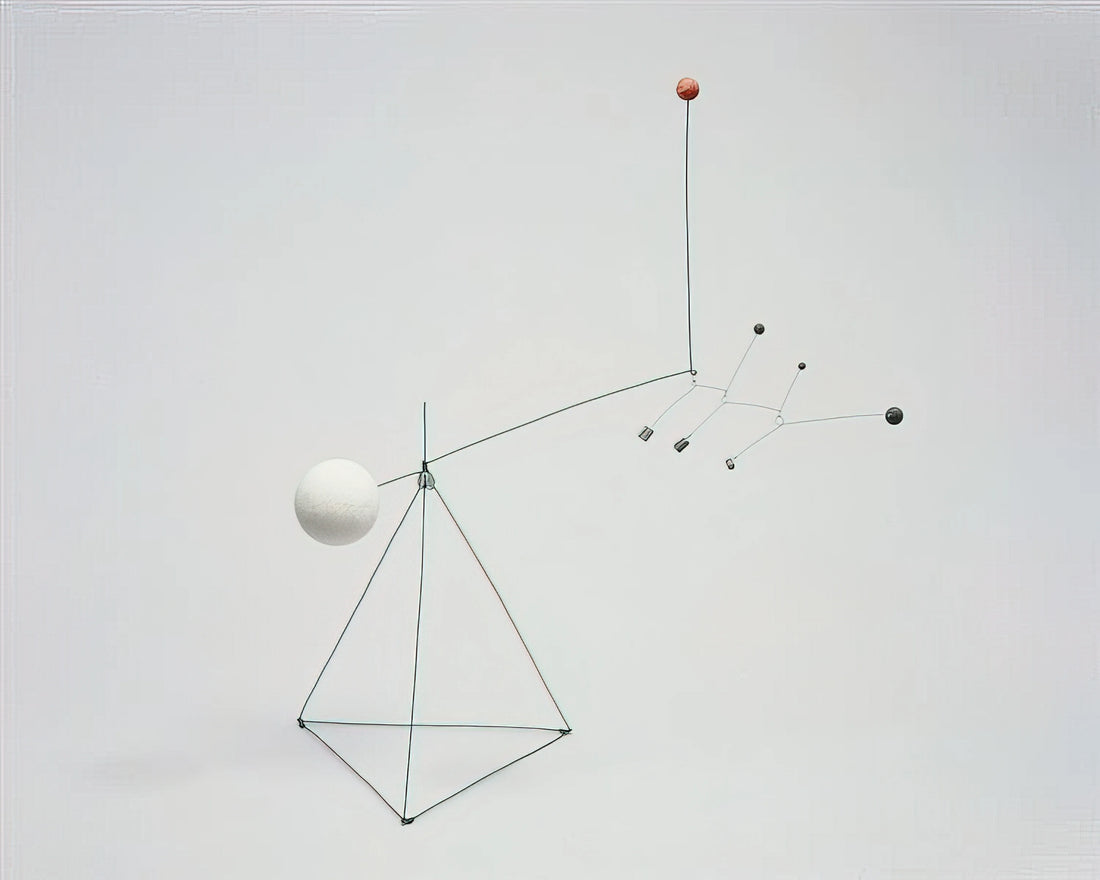 Calder Poster Galerie Maeght: The Vibrant Legacy of Alexander Calder's Graphic Art - SMALL FEATHERS 1931 by Alexander Calder