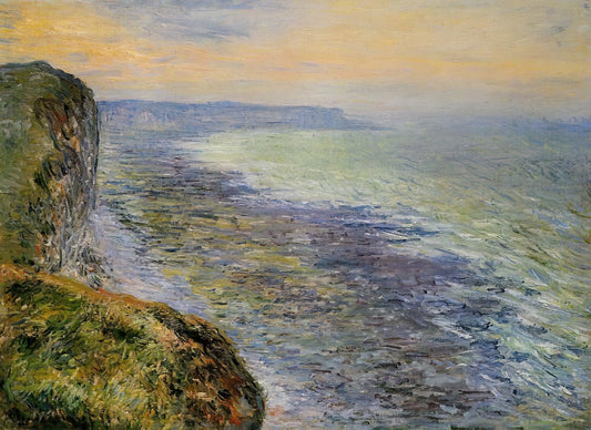 Canvas Monet Prints: A Curator's Guide to Owning Impressionist Masterpieces - Seascape near Fecamp by claude monet