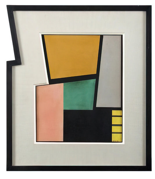 Carmelo Arden Quin: The Visionary of Madí and the Art of Reproduction - Négal - 1943 by Carmelo Arden Quin