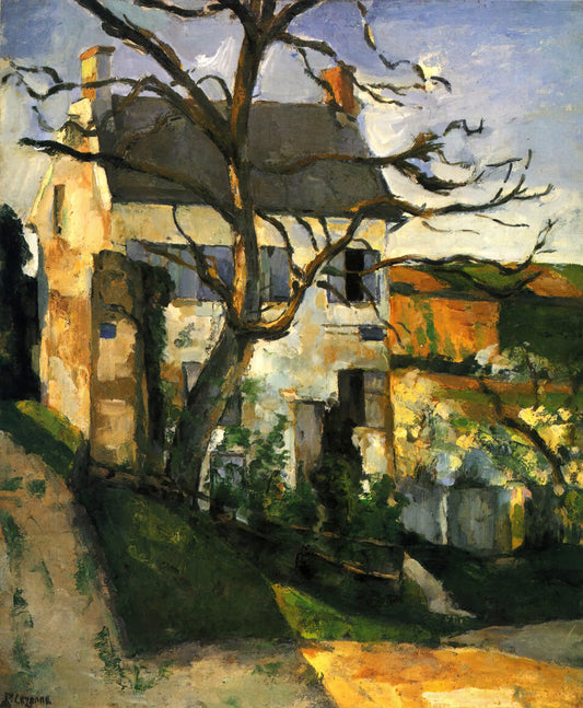 Cézanne at MoMA: How the Museum of Modern Art Shaped Our Understanding of the Post-Impressionist Master - The House and the Tree by Paul Cézanne