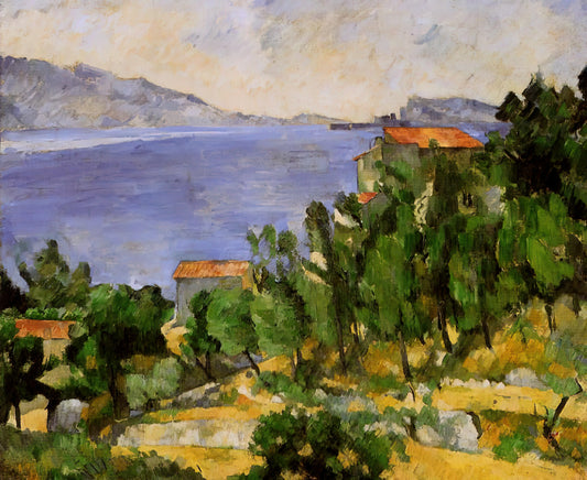Cézanne at Sotheby's: A Collector's Guide to Auction Records and Market Significance - The Bay of L'Estaque from the East by Paul Cézanne