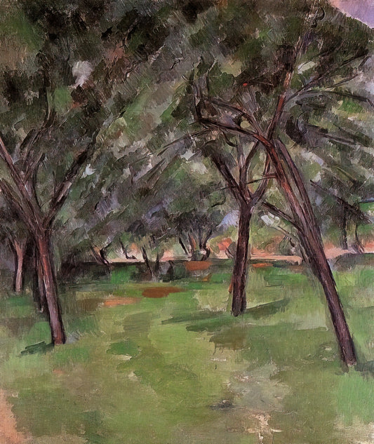 Cézanne at the Musée d'Orsay: A Journey Through the Master's Vision - A Close by Paul Cézanne