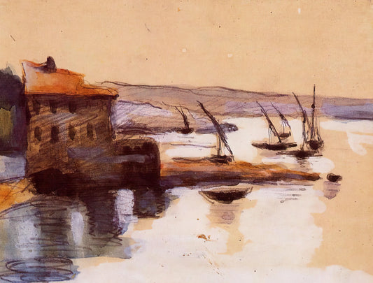 Cézanne's Studio: The Sacred Space Where Modern Art Was Born - Seascape by Paul Cézanne