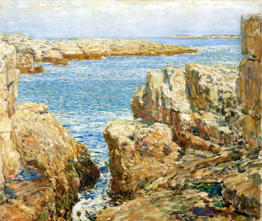 Childe Hassam Paintings: The American Impressionist's Enduring Legacy - Coast Scene, Isles of Shoals by Childe Hassam