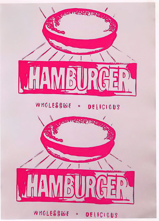Christie's Warhol Marilyn: The Record-Breaking Sale and Enduring Legacy of Pop Art's Most Iconic Portrait - Double Hamburger by Andy Warhol