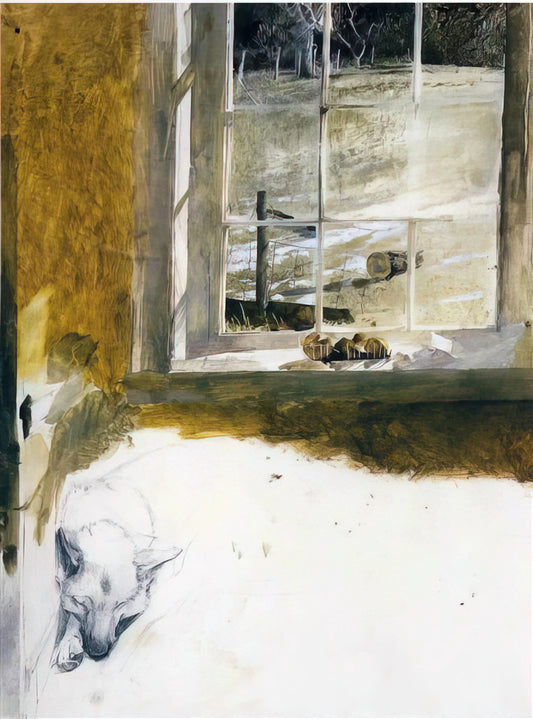 Christina's World Artist: The Enduring Legacy of Andrew Wyeth's Masterpiece - GROUNDHOG DAY 3 by Andrew Wyeth