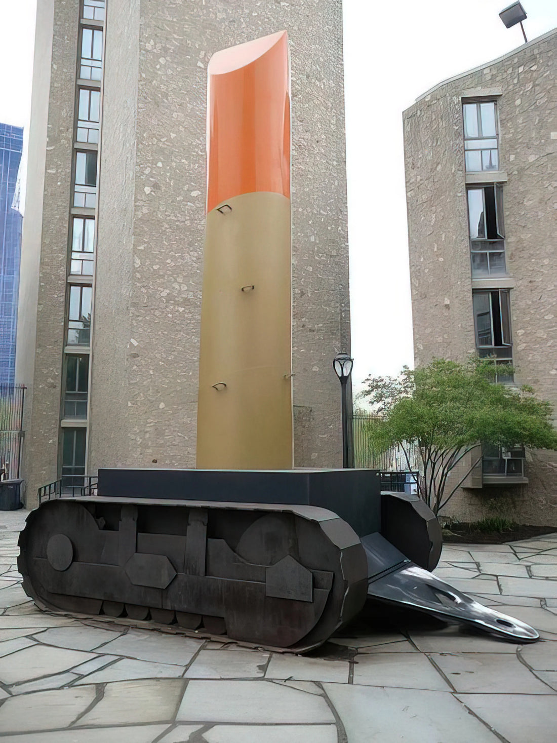 Claes Oldenburg Prints: The Playful Monumentality of Everyday Objects - LIPSTICK ASCENDING ON CATERPILLAR TRACKS 1969 by Claes Oldenburg