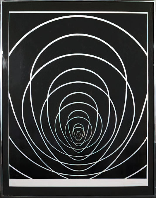 Clarence Holbrook Carter: The Visionary American Artist of Surrealism and Symbolism - Concentric Space - 1969 by Clarence Holbrook Carter
