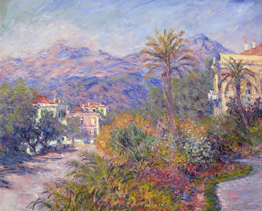 Claude Monet Art Posters: Bringing Impressionist Masterpieces to Your Space - Strada Romada in Bordighera by claude monet