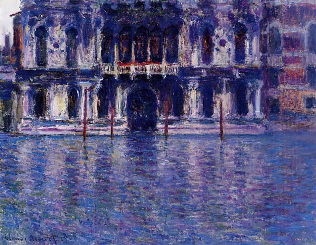 Claude Monet Canvas Art: The Impressionist Master's Enduring Legacy in Modern Spaces - Palazzo Contarini by claude monet