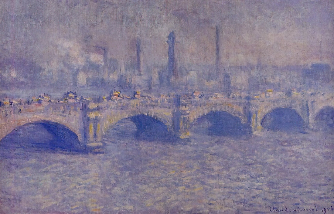 Claude Monet Parliament: The Artist's London Series and Its Place in Impressionism - Waterloo Bridge, Sunlight Effect by claude monet