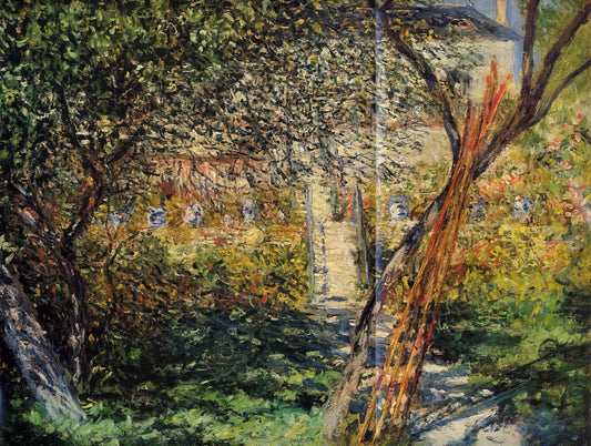 Claude Monet Prints Framed: A Curator's Guide to Museum-Quality Display - Garden at Vetheuil by claude monet