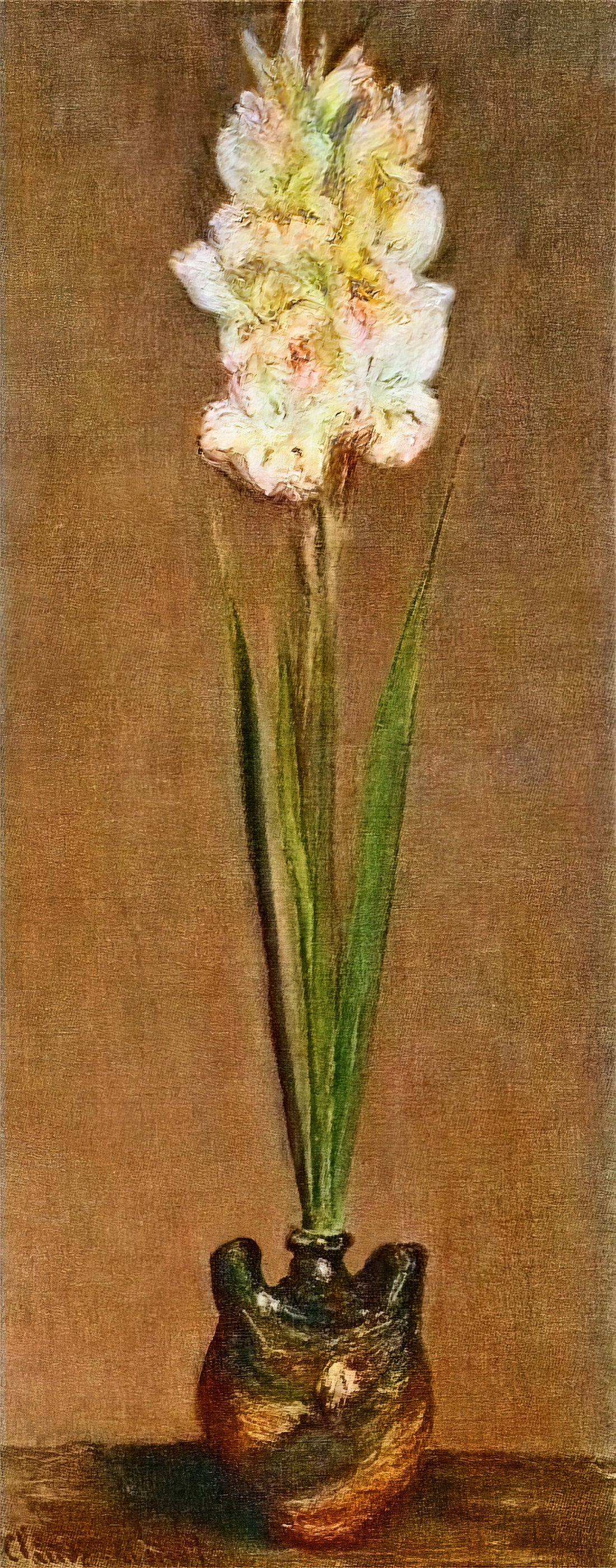 Claude Monet: The Visionary of Light and the Birth of Impressionism - Gladiolus by claude monet