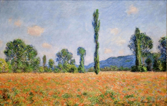 Claude Monet's Most Popular Paintings: A Curator's Guide to His Iconic Works - Poppy Field in Giverny 02 by claude monet