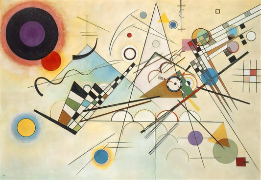 Composition 2 by Kandinsky: Decoding the Abstract Revolution - COMPOSITION VIII 1923 by Wassily Kandinsky