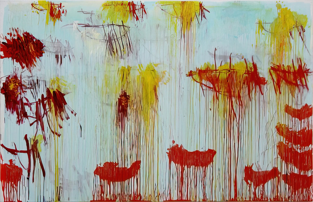 Cy Twombly and Yvon Lambert: The Transformative Partnership That Redefined Contemporary Art - Lepanto, Part XI by Cy Twombly