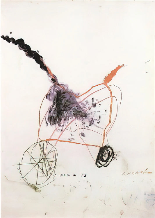 Cy Twombly at Sotheby's: A Collector's Guide to Auction Records and Market Insights - Anabasis by Cy Twombly