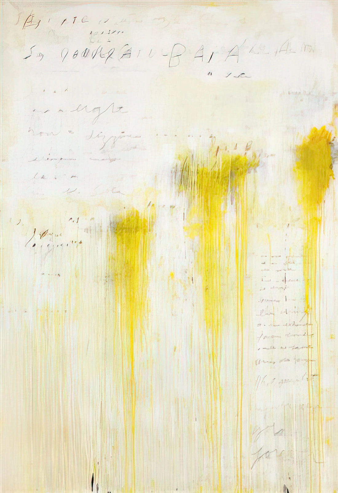 Cy Twombly's Last Paintings: The Final Chapter of a Poetic Visionary - Quattro Stagioni II. Estate by Cy Twombly