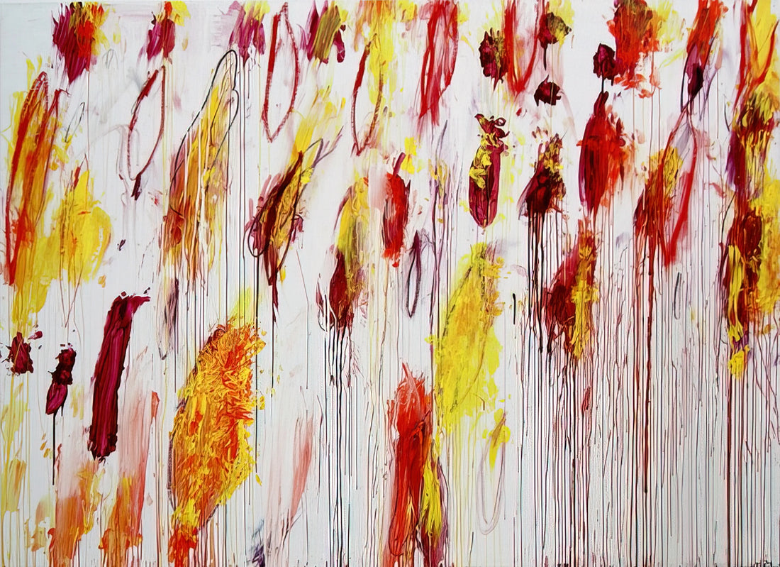 Cy Twombly's Leda and the Swan: A Modernist Reimagining of Myth - Lepanto, Part IV by Cy Twombly