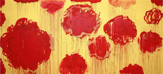 Cy Twombly's 'Nini's Painting': A Masterpiece of Gestural Abstraction and Poetic Expression - Untitled  Peonias series  by Cy Twombly