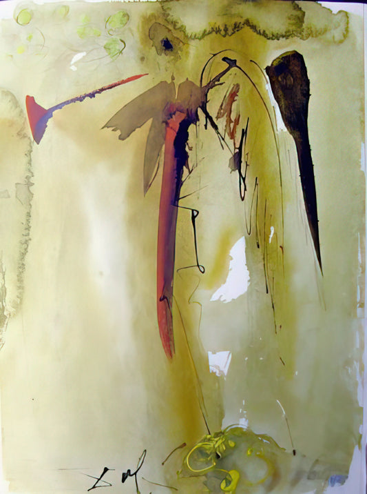 Dali Swans Reflecting Elephants Print: A Surrealist Masterpiece Decoded - VOX CLAMANTIS 1967 by Salvador Dali