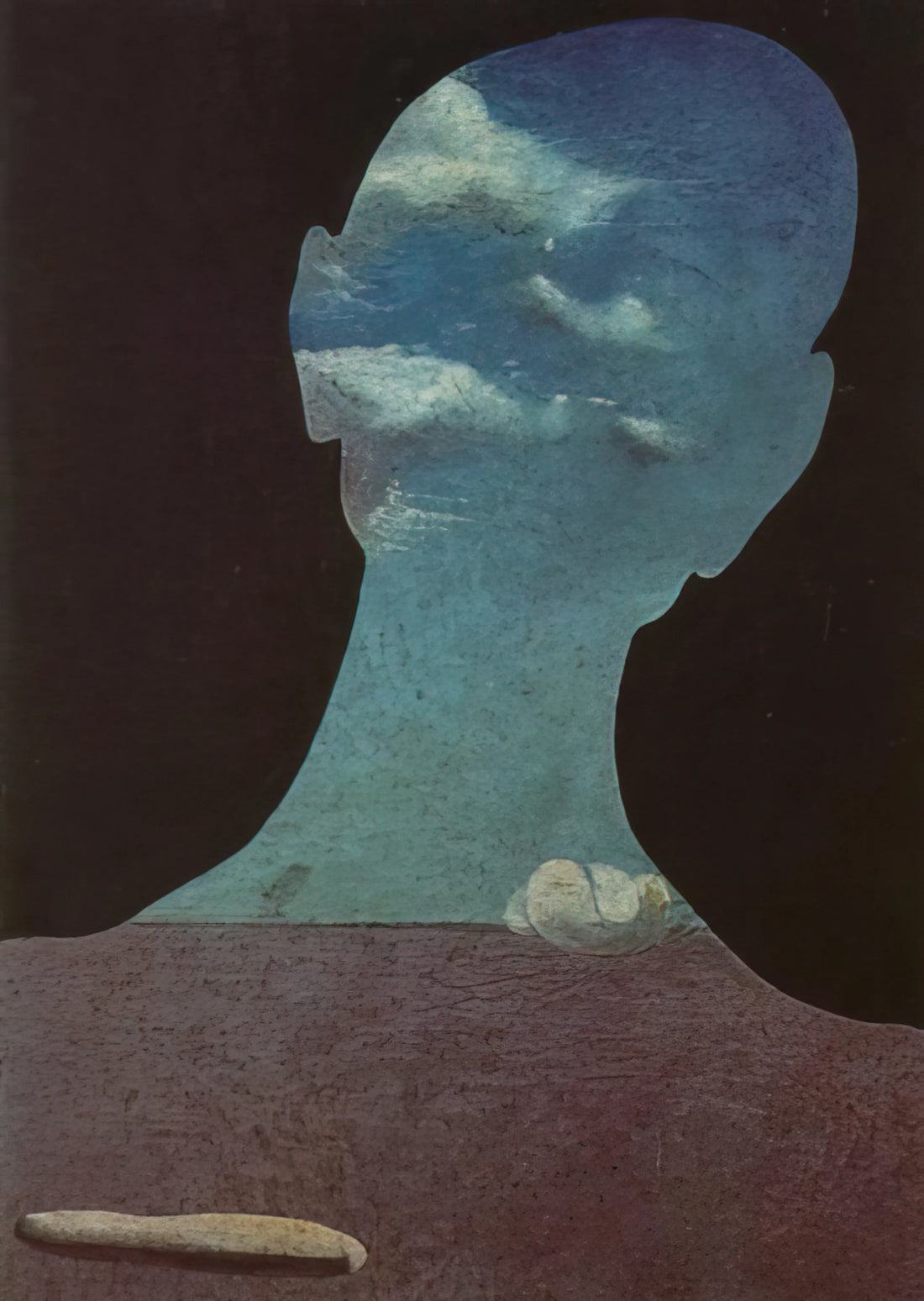 Dali Tigre: The Surrealist's Feline Obsession and Symbolic Power - MAN WITH HIS HEAD FULL OF CLOUDS by Salvador Dali