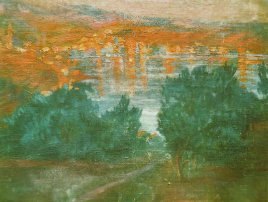Dali's Divine Comedy Prints: Surrealist Visions of Dante's Masterpiece - LANDSCAPE CADAQUES by Salvador Dali