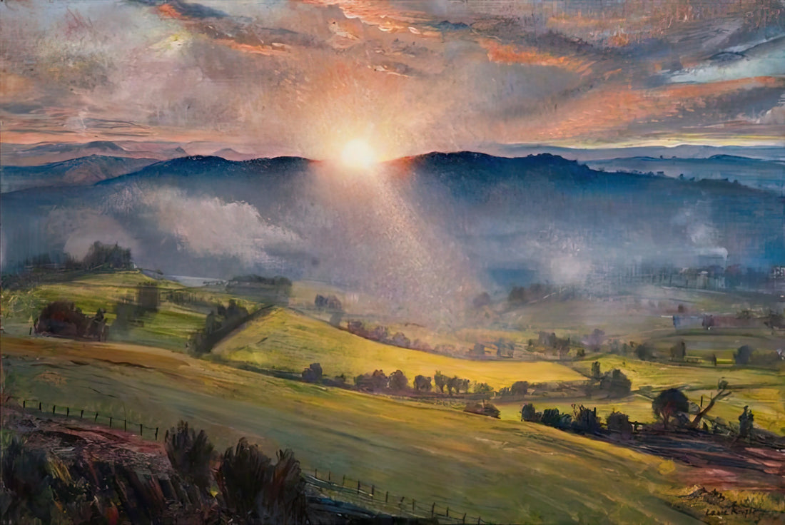 Dame Laura Knight Prints for Sale: A Collector's Guide to Her Iconic Works - SUNDOWN 1947 by Laura Knight