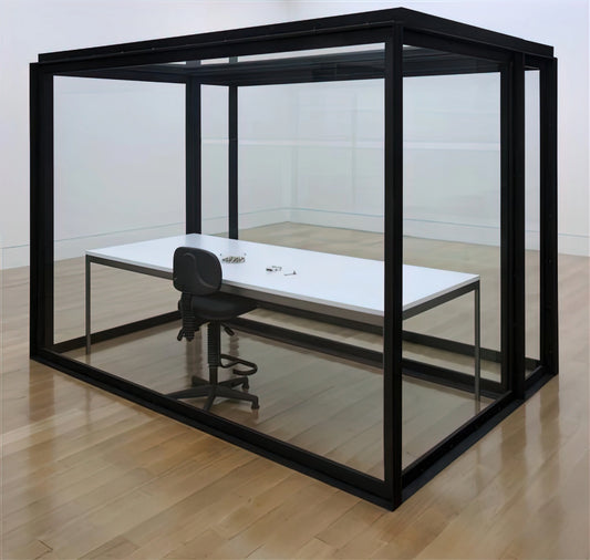Damien Hirst: The Provocateur Who Redefined Contemporary Art - THE ACQUIRED INABILITY TO ESCAPE 1991 by Damien Hirst
