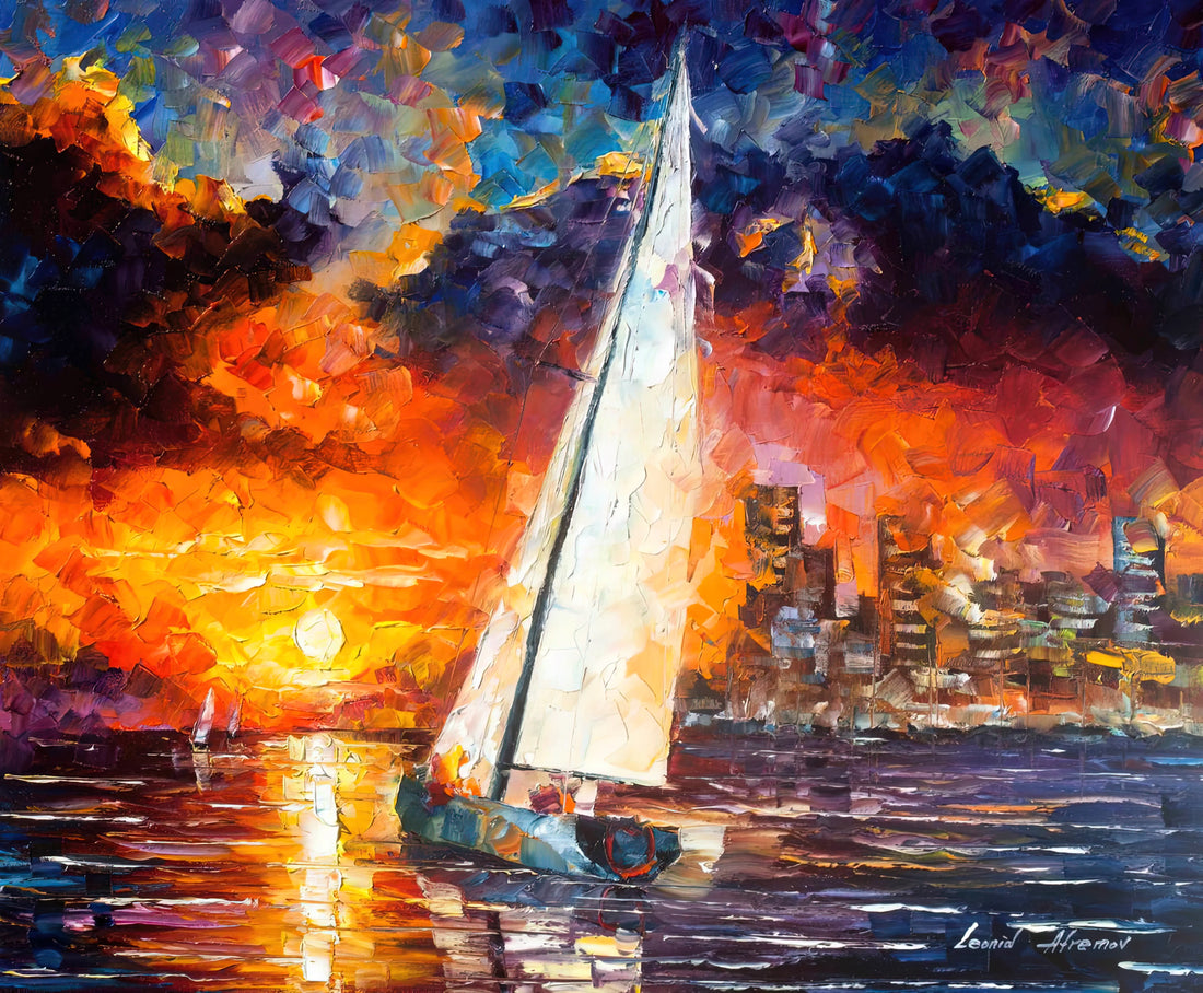 Daniel Wall and Leonid Afremov: A Study in Contemporary Impressionist Mastery - Leonid Afremov by Leonid Afremov
