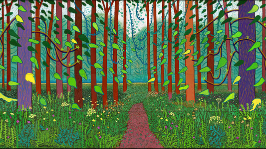 David Hockney New Work: The Evolution of Digital Mastery and Pastoral Vision - David Hockney by David Hockney