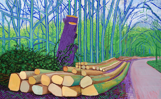 David Hockney and the Centre Pompidou: A Legacy of Color and Innovation - David Hockney by David Hockney