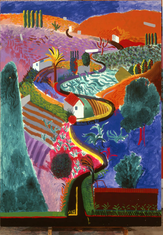 David Hockney: The Vibrant Visionary of Modern Art - David Hockney by David Hockney
