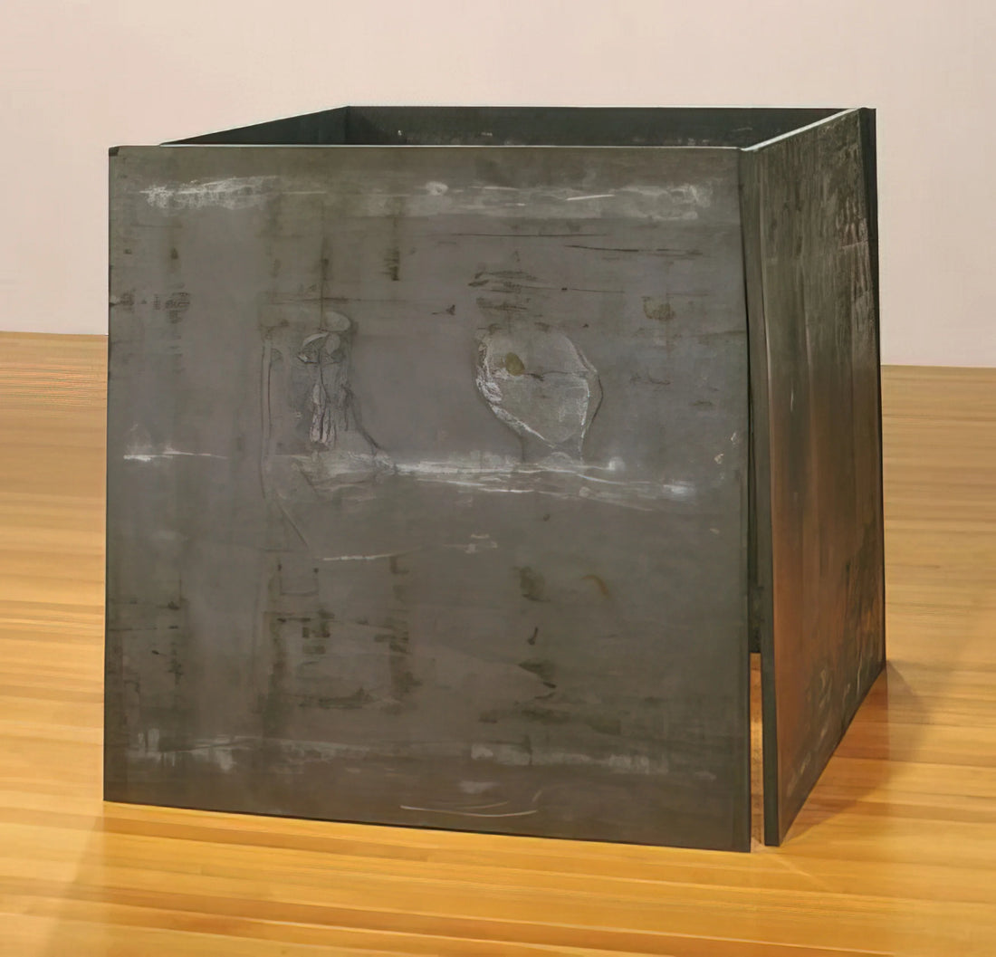 David Zwirner and Richard Serra: A Partnership That Redefined Contemporary Art - ONE TON PROP HOUSE OF CARDS 1969 by Richard Serra