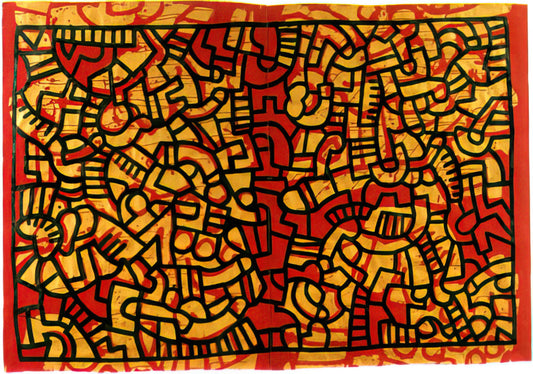Decoding the Legacy of Keith Haring: The Pop Shop and Accessible Art - UNTITLED 1979 by Keith Haring