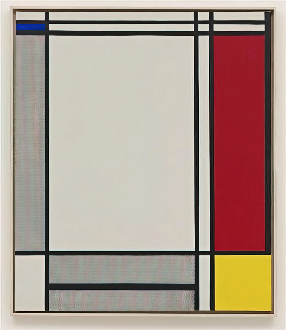 Deconstructing Lichtenstein: The Pop Art Pioneer Who Transformed Comics into Fine Art - NON OBJECTIVE I 1964 by Roy Lichtenstein