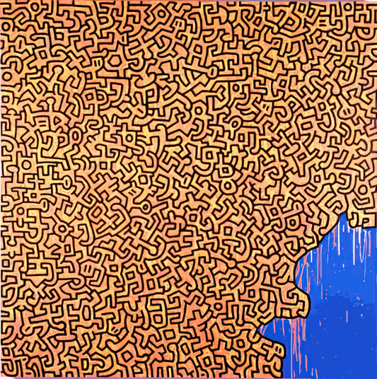 Diamond Supply Co x Keith Haring: A Collector's Guide to the Iconic Street Art Collaboration - BRAZIL 1989 by Keith Haring