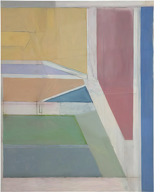Diebenkorn Paintings for Sale: A Collector's Guide to Acquiring Museum-Quality Art Prints - Ocean Park #27 by Richard Diebenkorn