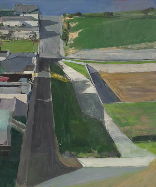 Diebenkorn Prints for Sale: A Collector's Guide to Acquiring Museum-Quality Art - Cityscape I by Richard Diebenkorn