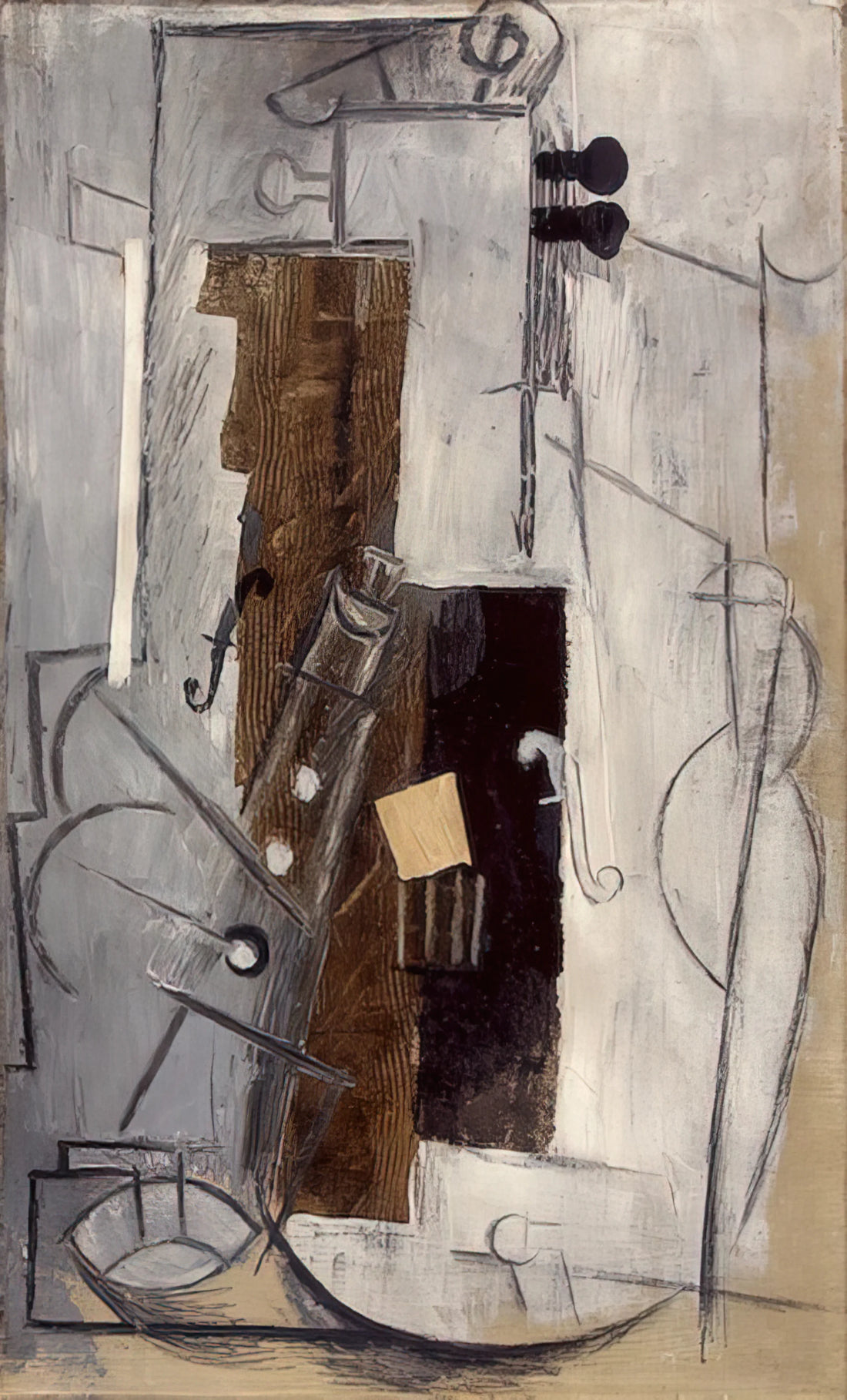 Dora Maar 1937: The Muse, Photographer, and Picasso's Pivotal Year - Clarinet and Violin - 1913 by Pablo Picasso