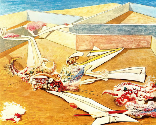Dorothea Tanning and Max Ernst: A Surrealist Love Story and Artistic Dialogue - Flying Horse Garden by Max Ernst