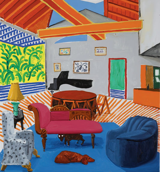 Ed Sheeran and David Hockney: A Convergence of British Cultural Icons - David Hockney by David Hockney